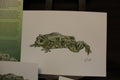 Lake Titicaca frog A4 Poster