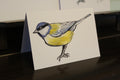 Great Tit A6 Greeting Card